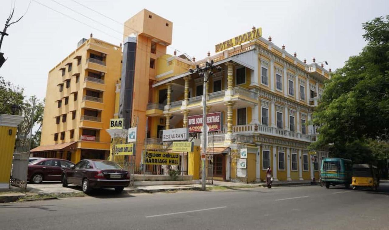 Hotel Soorya Heritage Inn Pondicherry Exterior foto